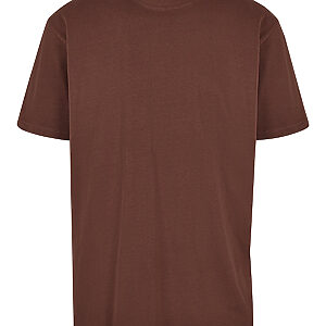 Oversized Jersey tee - Chocolate Brown, XXS