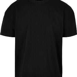 Heavy Jersey oversized tee - Black, XS