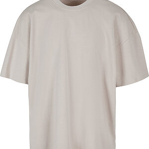 Heavy Jersey oversized tee - Light Asphalt, XS