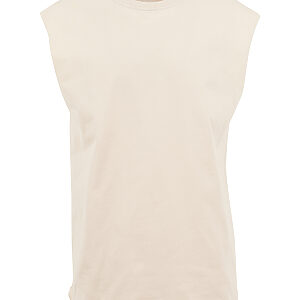 Sleeveless tee - Sand, XS