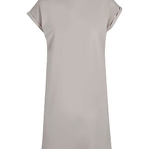 Women’s extended shoulder dress - Light Asphalt, XS