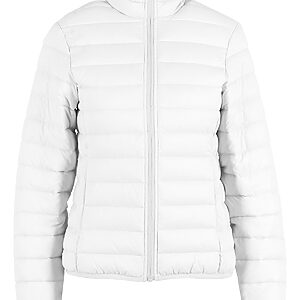 Women’s light puffer jacket - White, XS