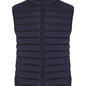 Women’s light puffer vest - Navy, XS
