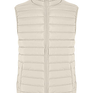 Women’s light puffer vest - Sand, XS
