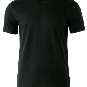 Orlando – soft round neck t-shirt - Black, S