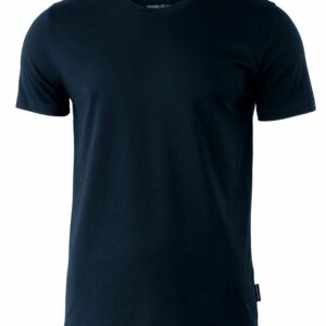 Orlando – soft round neck t-shirt - Navy, S