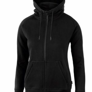 Women’s Lenox – athletic full-zip hoodie - Black, XS