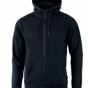 Lenox – athletic full-zip hoodie - Navy, S