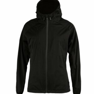 Women’s Fargo – functional hooded softshell - Black, XS
