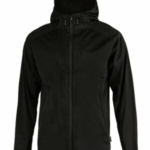Fargo – functional hooded softshell - Black, S