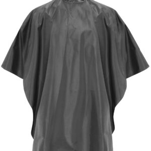 Waterproof salon gown - Dark Grey, One size