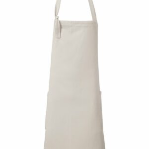 ‘Regenerate’ Bib Apron - Natural, One size