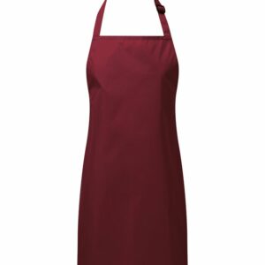 Kids waterproof apron - Burgundy, Infant