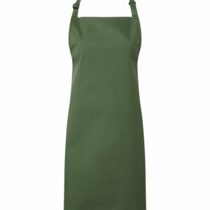 Colours bib apron - Moss, One size