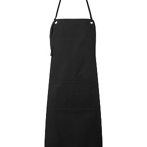 ‘Artisan’s choice’ double-pocket canvas apron - Black, One size