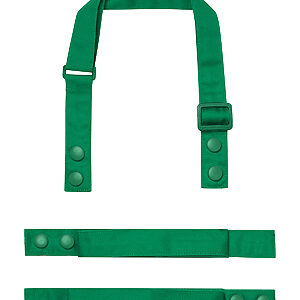 ‘Swap & Pop’ Customisable Apron – Straps - Emerald, One size