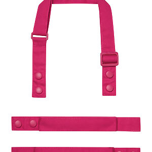 ‘Swap & Pop’ Customisable Apron – Straps - Hot Pink, One size