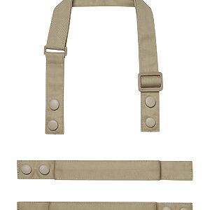 ‘Swap & Pop’ Customisable Apron – Straps - Khaki, One size
