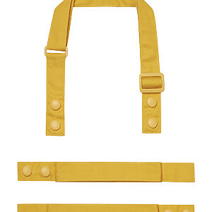 ‘Swap & Pop’ Customisable Apron – Straps - Mustard, One size