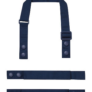 ‘Swap & Pop’ Customisable Apron – Straps - Navy, One size
