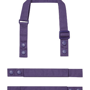 ‘Swap & Pop’ Customisable Apron – Straps - Purple, One size