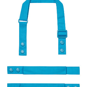 ‘Swap & Pop’ Customisable Apron – Straps - Turquoise, One size