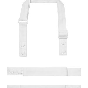‘Swap & Pop’ Customisable Apron – Straps - White, One size