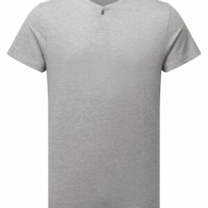 Men’s Cotton Rich ‘Comis’ Tee - Grey Marl, S