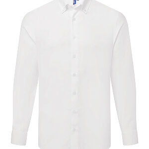 ‘Supreme’ Oxford long sleeve shirt - White, XS