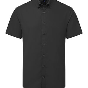 ‘Supreme’ Oxford short sleeve shirt - Black, XS