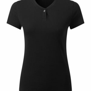 Women’s Cotton Rich‘Comis’ Tee - Black, XS