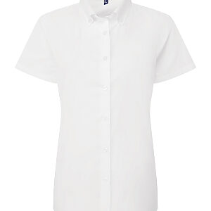 Women’s ‘Supreme’ Oxford short sleeve shirt - White, XXS