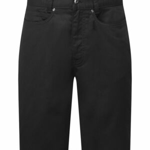 Performance chino shorts - Black, XS