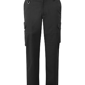 Stretchchecker work cargo trousers - Black, XS Reg