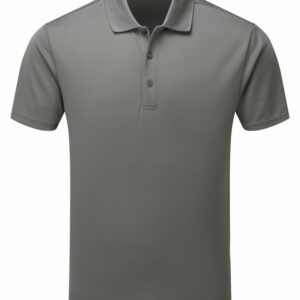 Men’s Spun Dyed Recycled Polo Shirt - Dark Grey, S