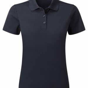 Women’s Spun Dyed Recycled Polo Shirt - French Navy, XS