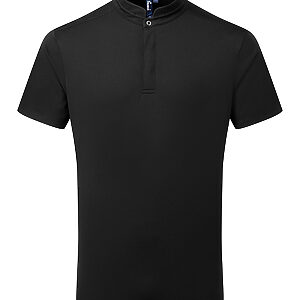 Essential Coolchecker® short sleeve chef’s shirt - Black, XS