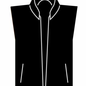 Women’s artisan fleece gilet - Black* Black, XS