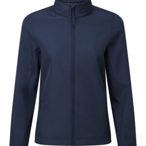 Women’s Windchecker® printable and recycled softshell jacket - Navy, XS