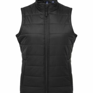 Women’s ‘Recyclight’ padded gilet - Black, XS