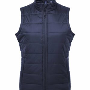 Women’s ‘Recyclight’ padded gilet - Navy, XS
