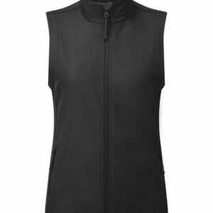 Women’s Windchecker® printable and recycled gilet - Black, XS