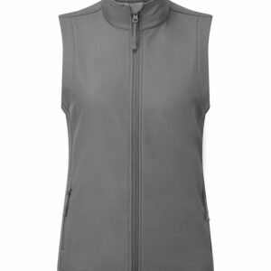 Women’s Windchecker® printable and recycled gilet - Dark Grey, XS