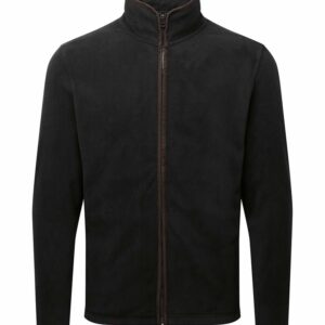 Artisan fleece jacket - Black/Brown, S
