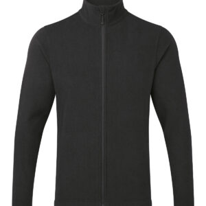 ‘Recyclight’ full-zip microfleece - Black, S