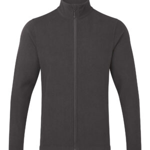 ‘Recyclight’ full-zip microfleece - Dark Grey, S