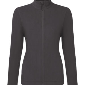 Women’s ‘Recyclight’ full-zip microfleece - Dark Grey, XS