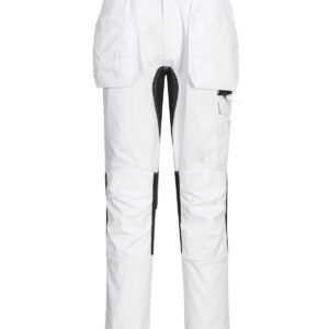 WX2 stretch holster trousers (CD883) slim fit - White, 28/R