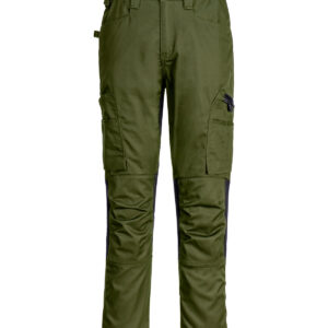 WX2 stretch trade trousers - Olive Green, 28/R