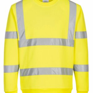 Eco Hi-vis sweatshirt (EC13) - Yellow, S